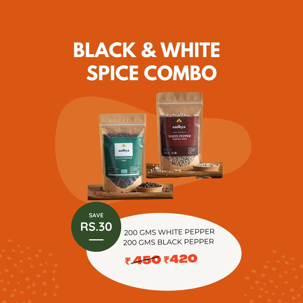 BLACK & WHITE PEPPER COMBO - AADHYA