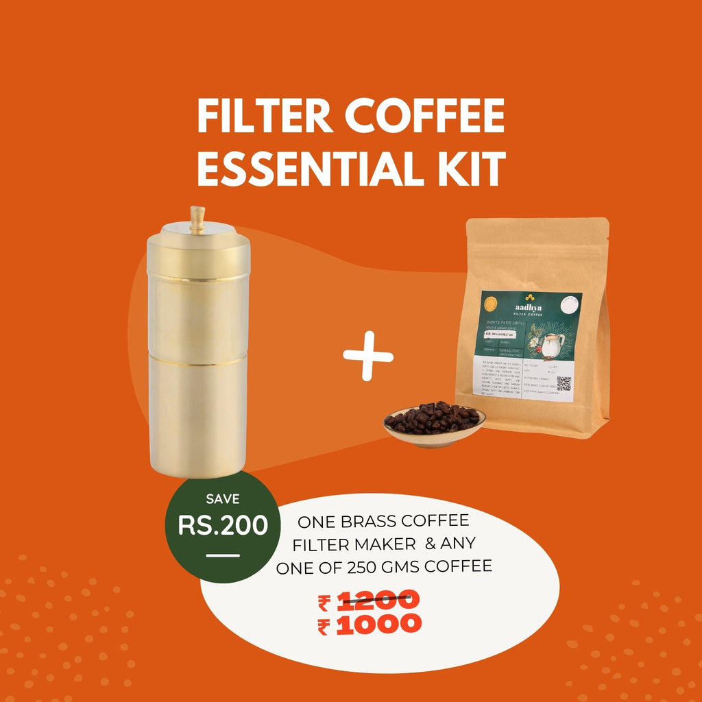 FILTER COFFEE ESSENTIAL KIT - AADHYA
